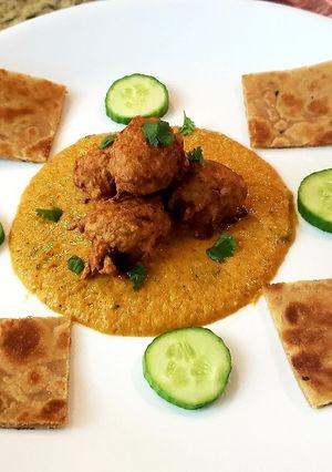 દૂધી કોફતા નુ શાક(dudhi kofta nu saak recipe in Gujarati) રેસીપી મુખ્ય ફોટો