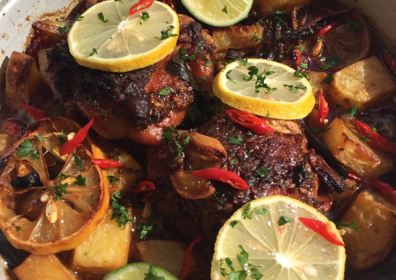 Ayam Panggang Oven Western-Asia
