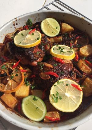 Foto resep Ayam Panggang Oven Western-Asia