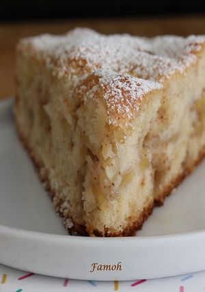 Une photo de Gâteau aux pommes et 4 épices