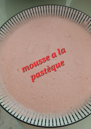 Une photo de Mousse à la pastèque