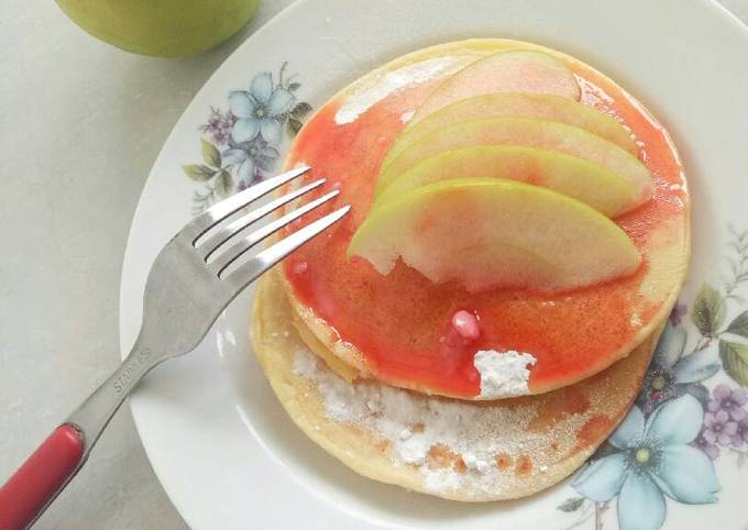 Japanese souffle pancake foto resep utama