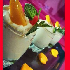 A picture of Summer Mango Mousse.