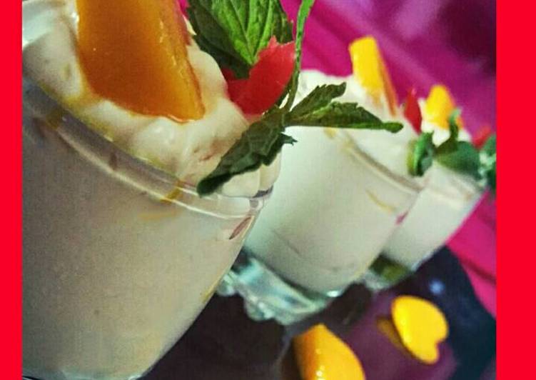 Recipe of Quick Summer Mango Mousse