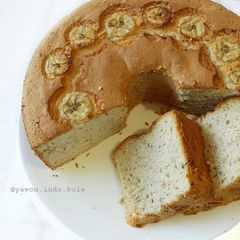 A picture of Banana Chiffon Cake (Egg Whites).
