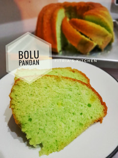 Foto resep Bolu pandan santan
