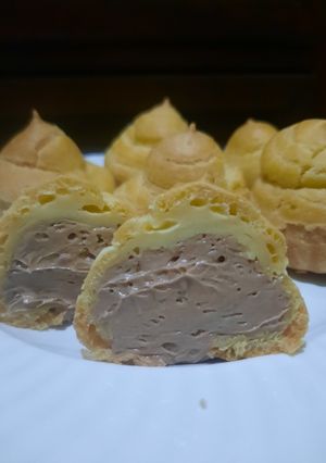 Foto resep Soes vla coklat