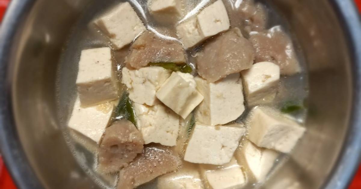 Resep Sop Bakso Tahu Simpel Dijamin Nikmat dan Mudah
