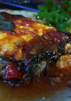 Una foto de Lasagna de Repollo