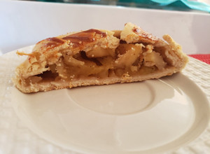 Una foto de Strudel de manzana