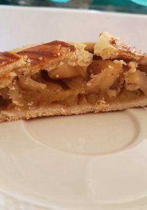 Una foto de Strudel de manzana
