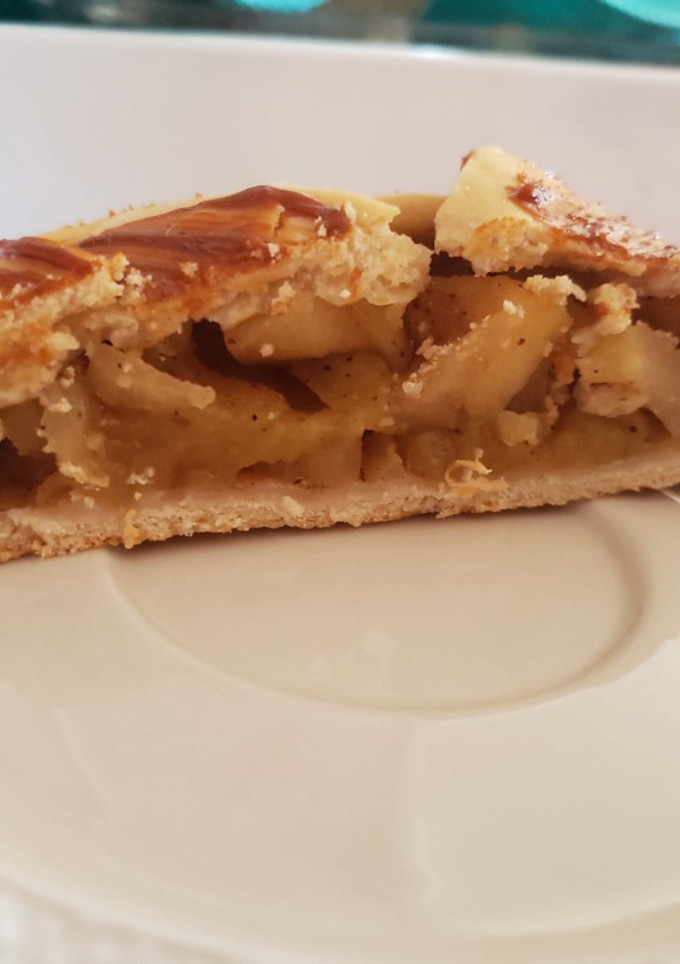 Una foto de Strudel de manzana