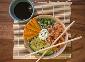 Una foto de Sushi bowl