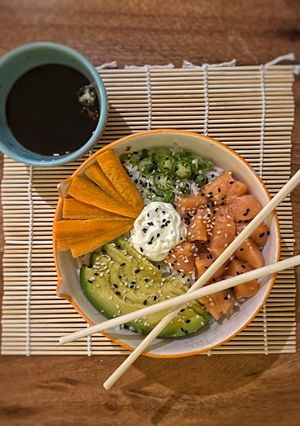 Una foto de Sushi bowl