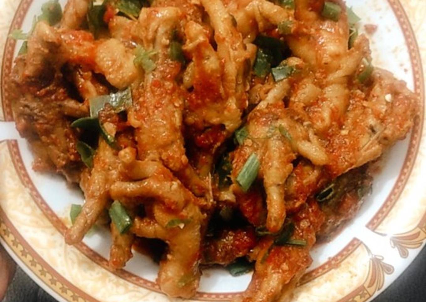 Ceker Mercon super pedas