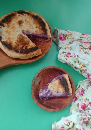 Foto resep Cheese bread ubi ungu