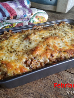 Foto resep Savoury Bread Pudding
