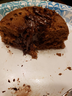 A picture of Keto Chocolatey Chip Muffins.