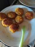 Albóndigas de zanahorias con quinoa y queso