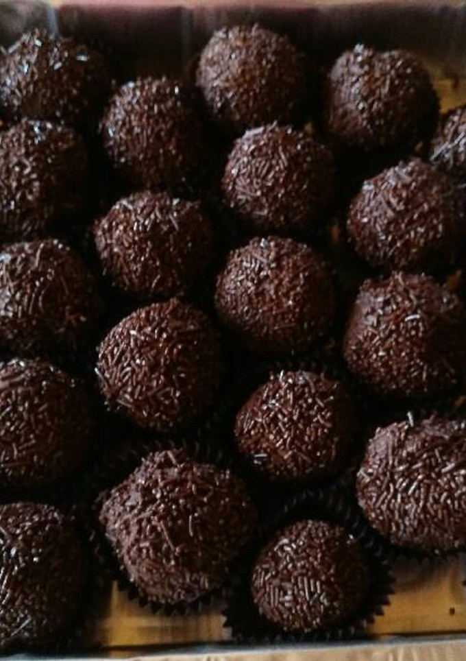 Una foto de Trufas de chocolate