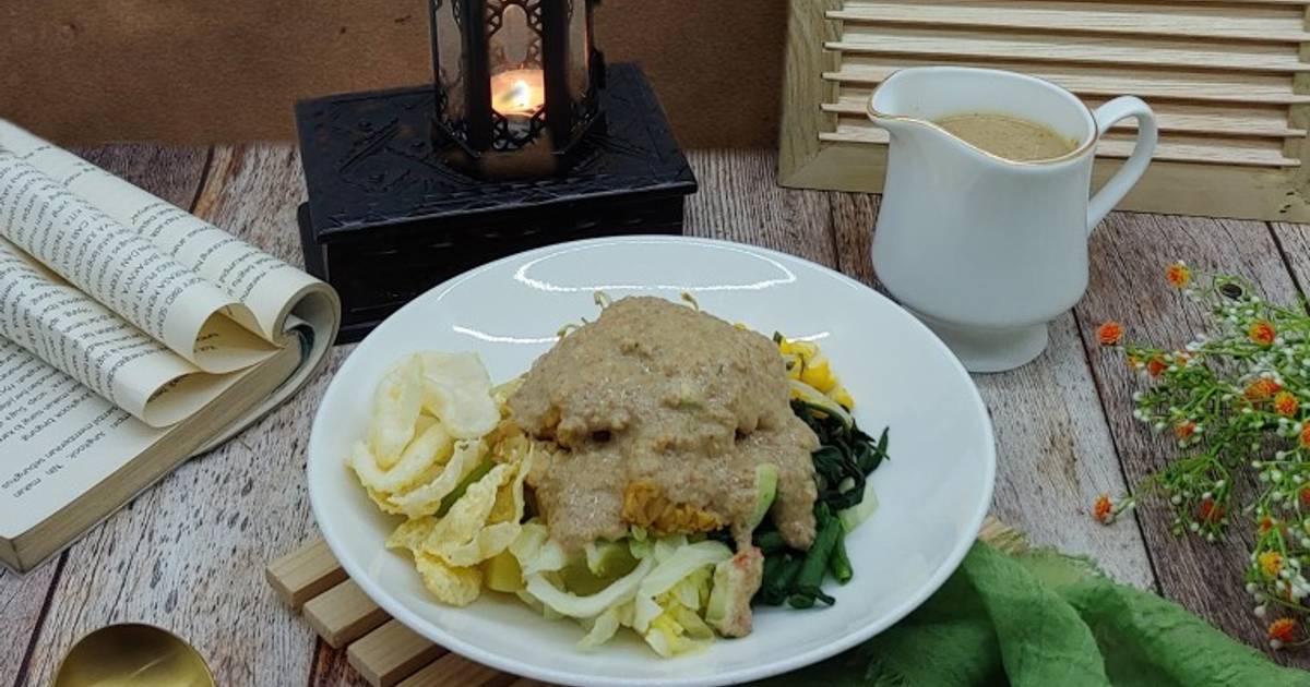 Resep 16. Gado Gado Betawi oleh Evie Indriana - Cookpad