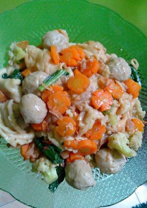 Foto resep Cap cay jawa/cap jahe