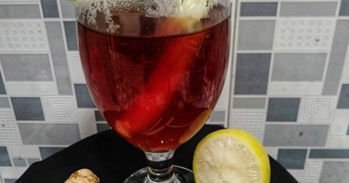 Resep Teh Jahe Lemon Sereh Madu Oleh Risma Septiani Cookpad