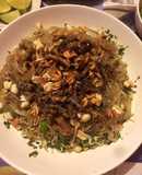 Miến lươn trộn và miến lươn nước