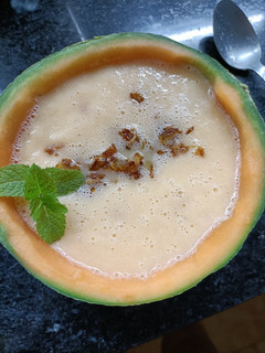 Una foto de Crema de melón 🍈