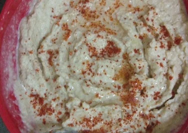 Recipe of Homemade Hummus