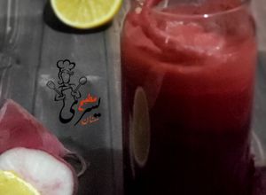 صورة لوصفة عصير البرتقال واللفت والشمندر😋