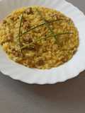 Risotto salsiccia e zafferano