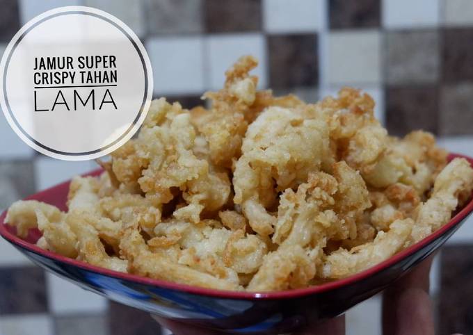 Resep Jamur Super Crispy Tahan Lama Oleh Dapur Nyess Cookpad