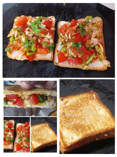 फटाफट प्याज़ टमाटर सैंडविच(phataphat bread tomato sandwich recipe in hindi रेसिपी मुख्य फोटो