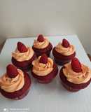 Red velvet muffins