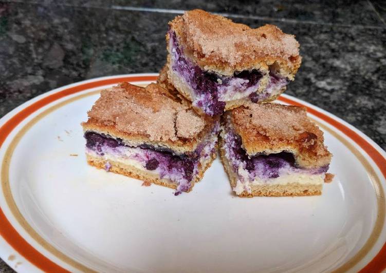 Recipe of Quick Blueberry Cheesecake Bites