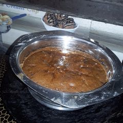 A picture of Eggless tawa cake.