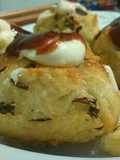 Takoyaki sin gluten fácil y rápido sin sartén especial