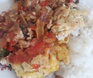 Resep Terbaik T4 (tempe telur tahu terong) geprek Enak Sederhana