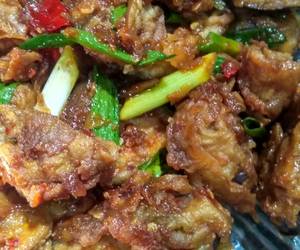 Cara Cepat Terong crispy Bumbu kecap  Praktis Enak