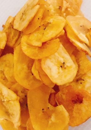 A picture of Unripe plantain chips.