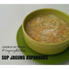 รูปของ Sup Jagung Asparagus