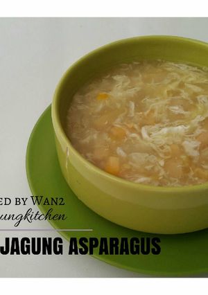 Foto resep Sup Jagung Asparagus