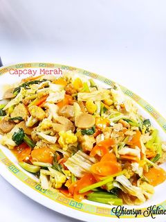 Foto resep Capcay Merah