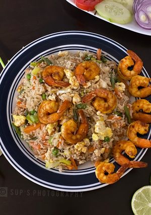 A picture of Mixed Fried Rice.
