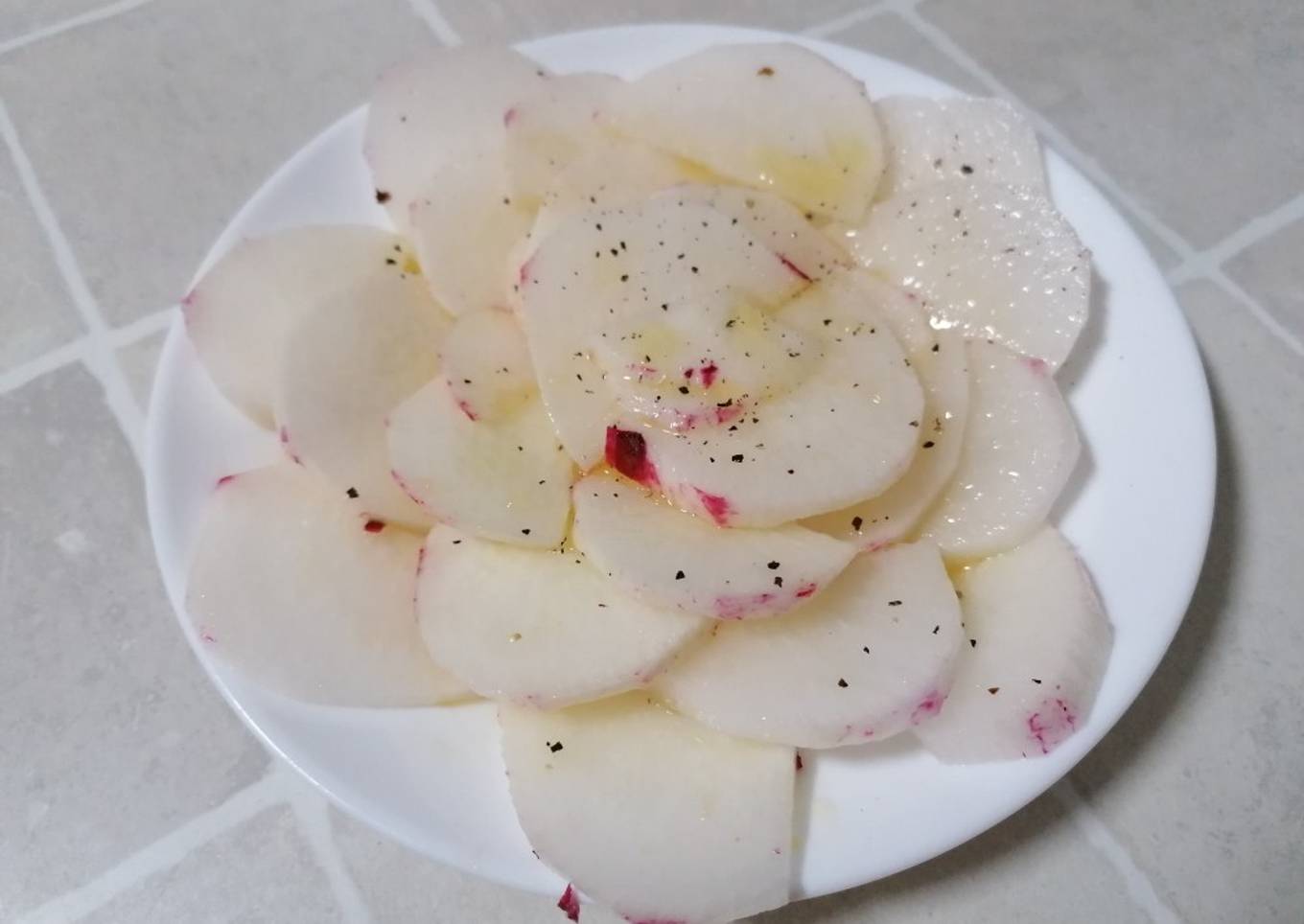Ensalada de rábanos