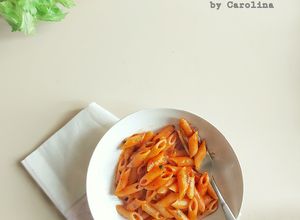 Foto resep Penne all'arrabbiata (Pasta Bentuk Pena dengan Saus Tomat Pedas Khas Italia)
