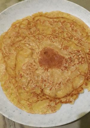 A picture of Flat Pancakes#4weekschallenge#wheaflourrecipecontest#.