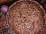 Torta en taza al microondas