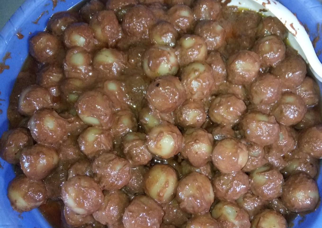 Cilok Bumbu Kacang Tanah